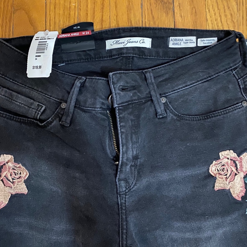 CHECK DESC  — JEAN MACHINE BLACK MAVI & ROSES JEAN